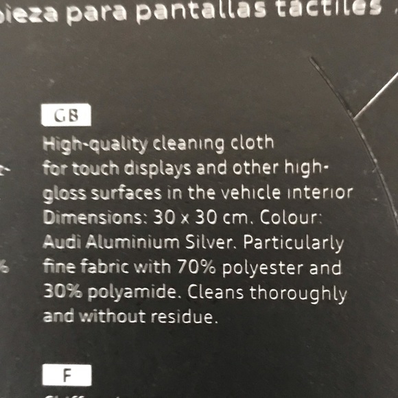 AUDI • High Quality Cleaning Cloth + Audi Pen - Picture 7 of 8